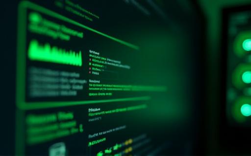En computer der viser en succesfuld udrulning med grønne flueben