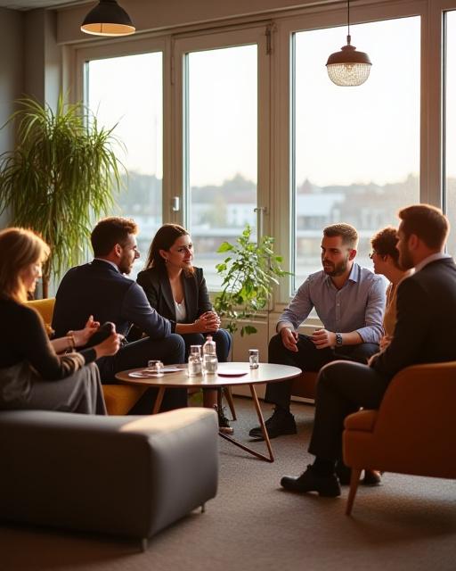 Cadence Labs teamet i deres kontor i Aarhus